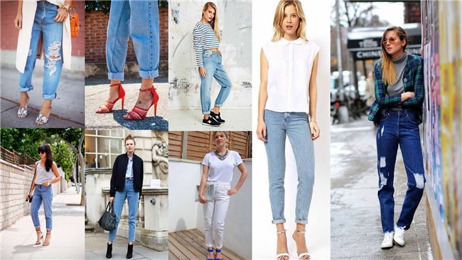 Модные образы весны с джинсами